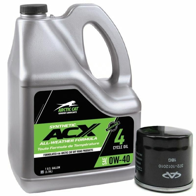 Arctic Cat ACX 0W-40 Synthetic Oil Change Kit for Prowler Pro & Pro Crew | 2436-849