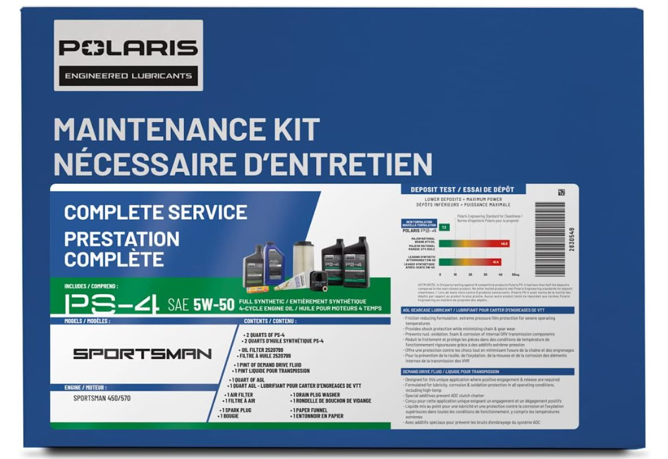Polaris Maintenance Kit for Sportsman [X2] 570, 850 and 6x6 Models | 2830549