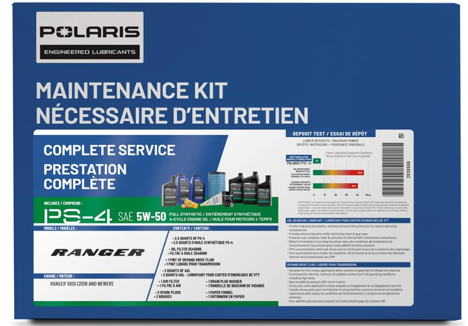Polaris OEM Maintenance Kit for Ranger XP 1000 & Crew