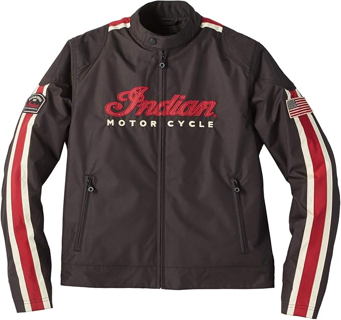 Indian Motorcycle Men’s 1901 V2 Textile Jacket Black