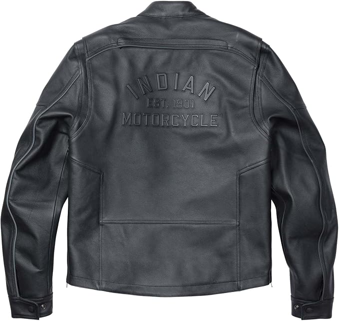 Indian Motorcycle Men's Beckman Jacket 2, Black | 2XL