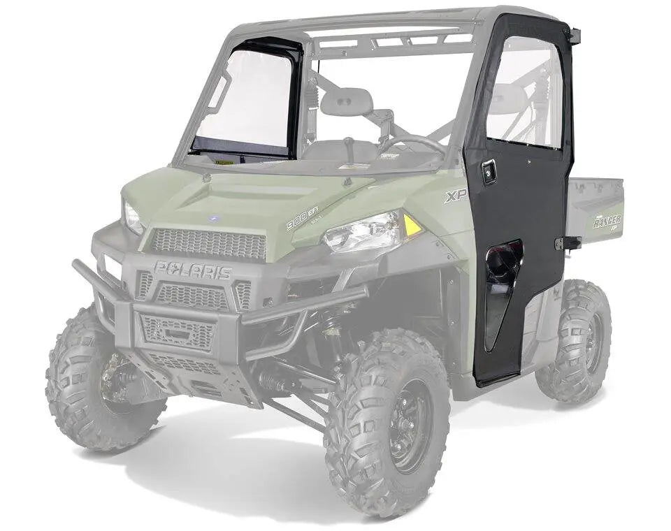 Polaris Ranger Lock & Ride Zip Window Doors for RANGER XP 900 & CREW, Front, Poly, Set of 2 | 2878853