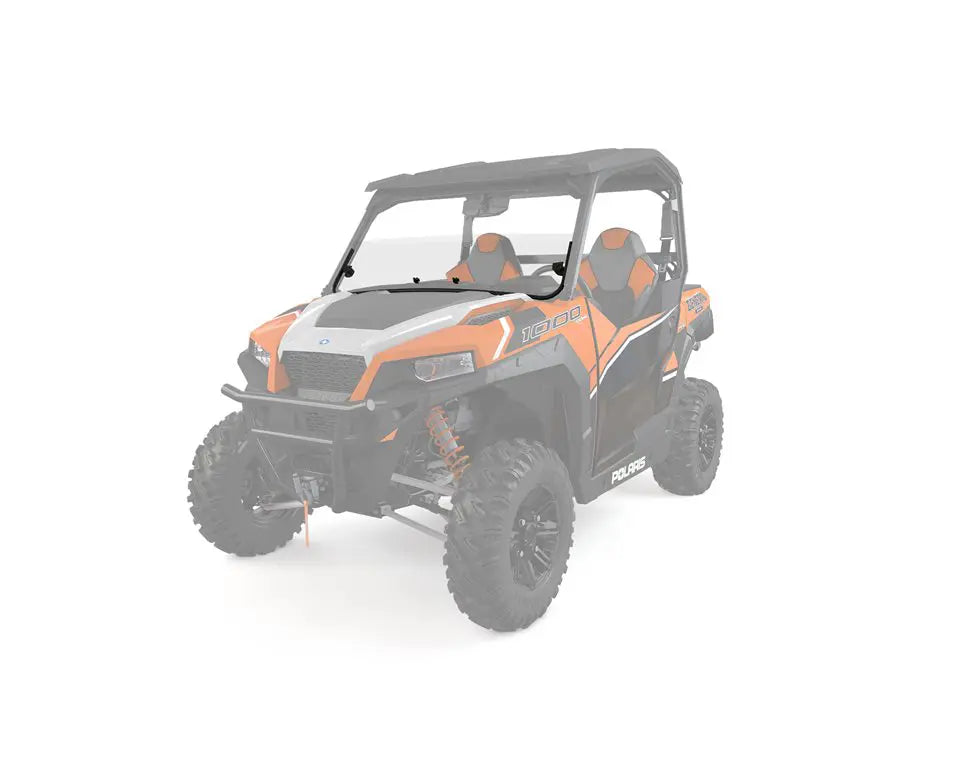 Polaris General Poly Lock & Ride Half Windshield | 2881111