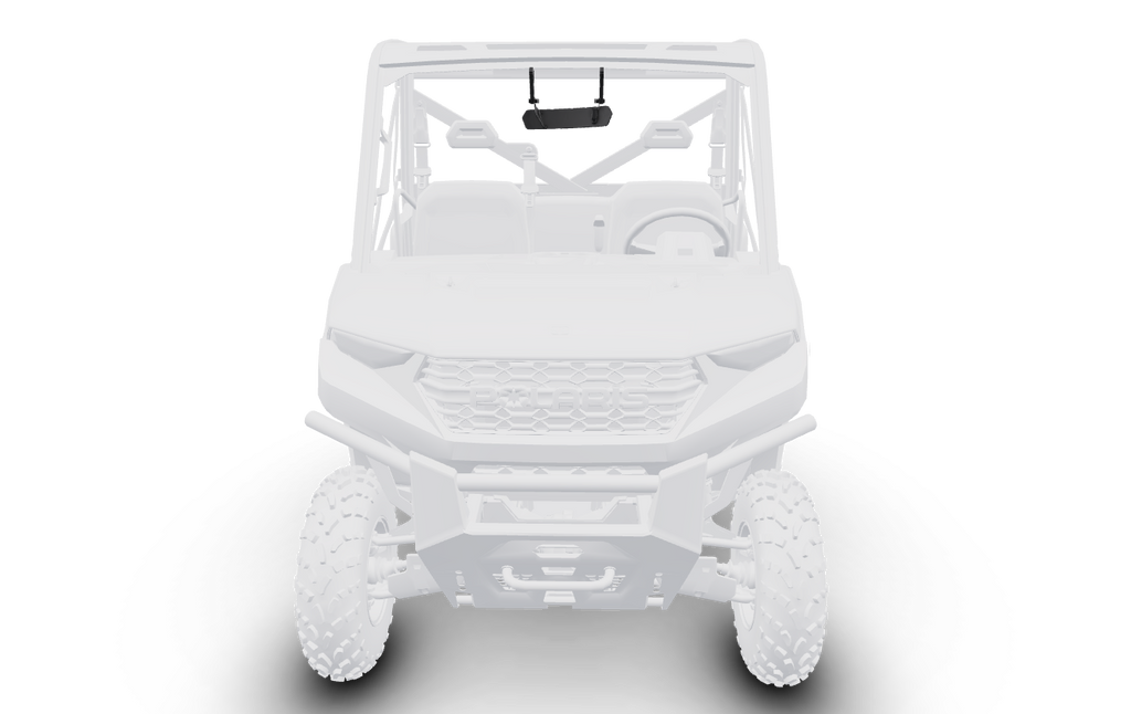 Polaris Rear View Wide Angle Mirror for RANGER, Vehicle Frame Mounted | 2881439