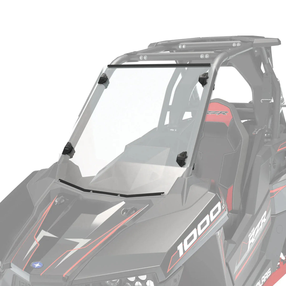 Polaris RZR RS1 Lock & Ride Full Windshield – Hard Coat Poly | 2882703