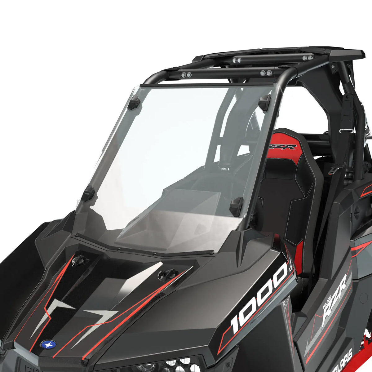 Polaris RZR RS1 Lock & Ride Full Windshield – Hard Coat Poly | 2882703