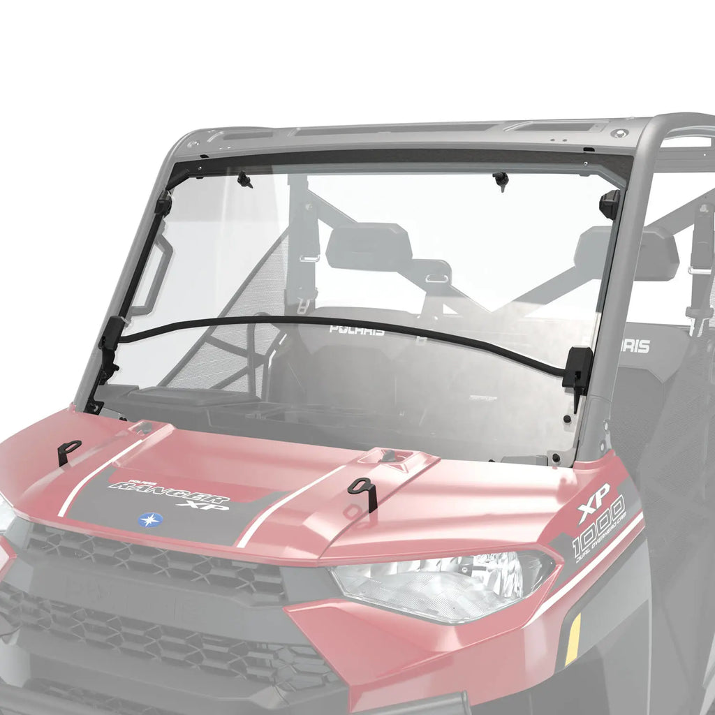 Polaris Full Flip-Down Windshield, Hard Coat Poly for Ranger 1000, XP 1000 and XP Kinetic | 2884139