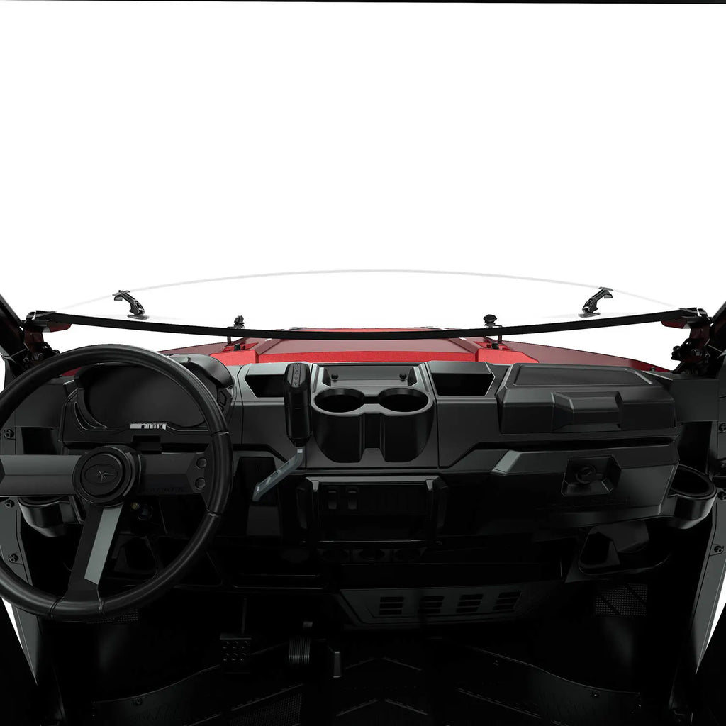 Polaris Full Flip-Down Windshield, Hard Coat Poly for Ranger 1000, XP 1000 and XP Kinetic | 2884139