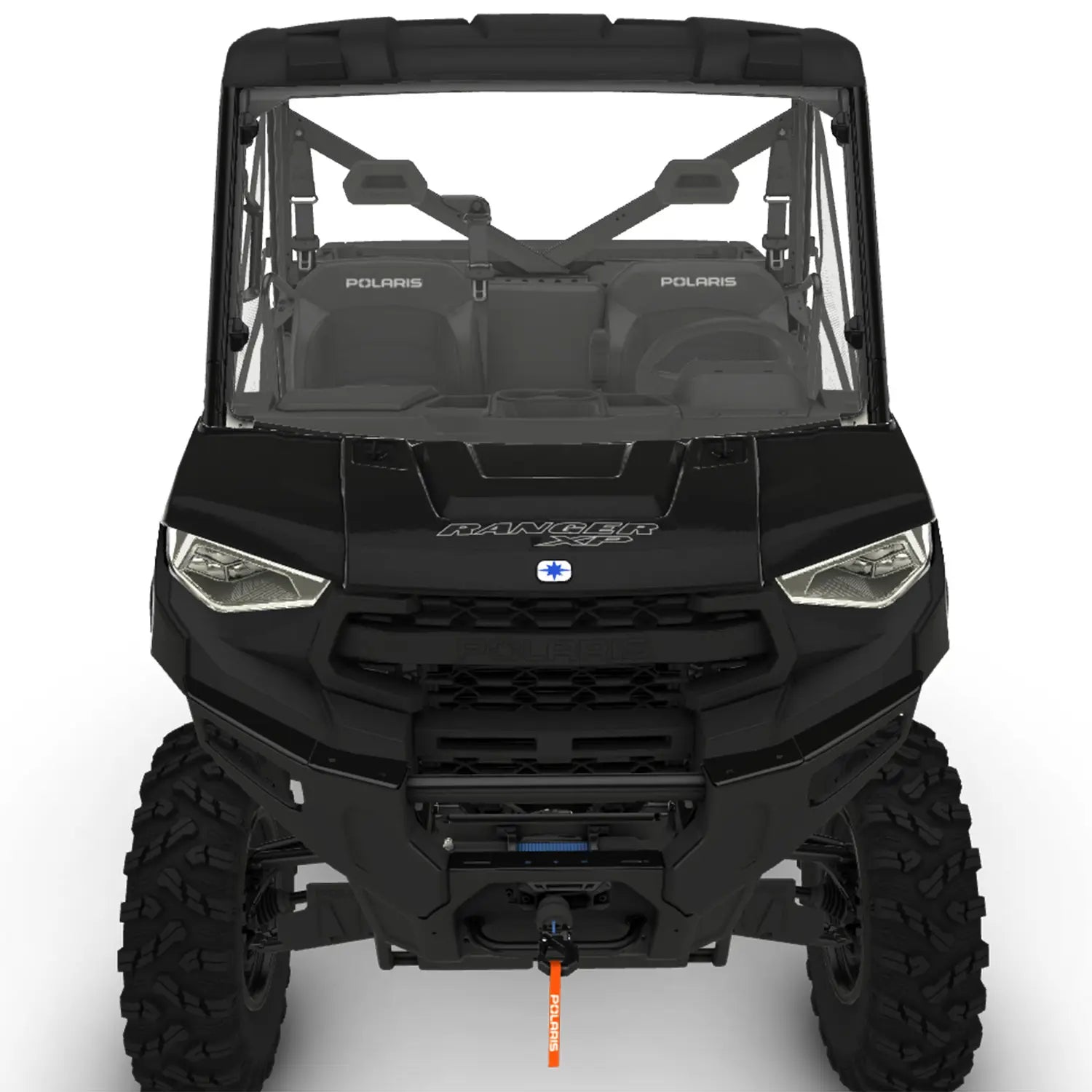 Polaris Poly Lock & Ride Full Windshields for Ranger 1000, XP 1000 and XP Kinetic | 2883278