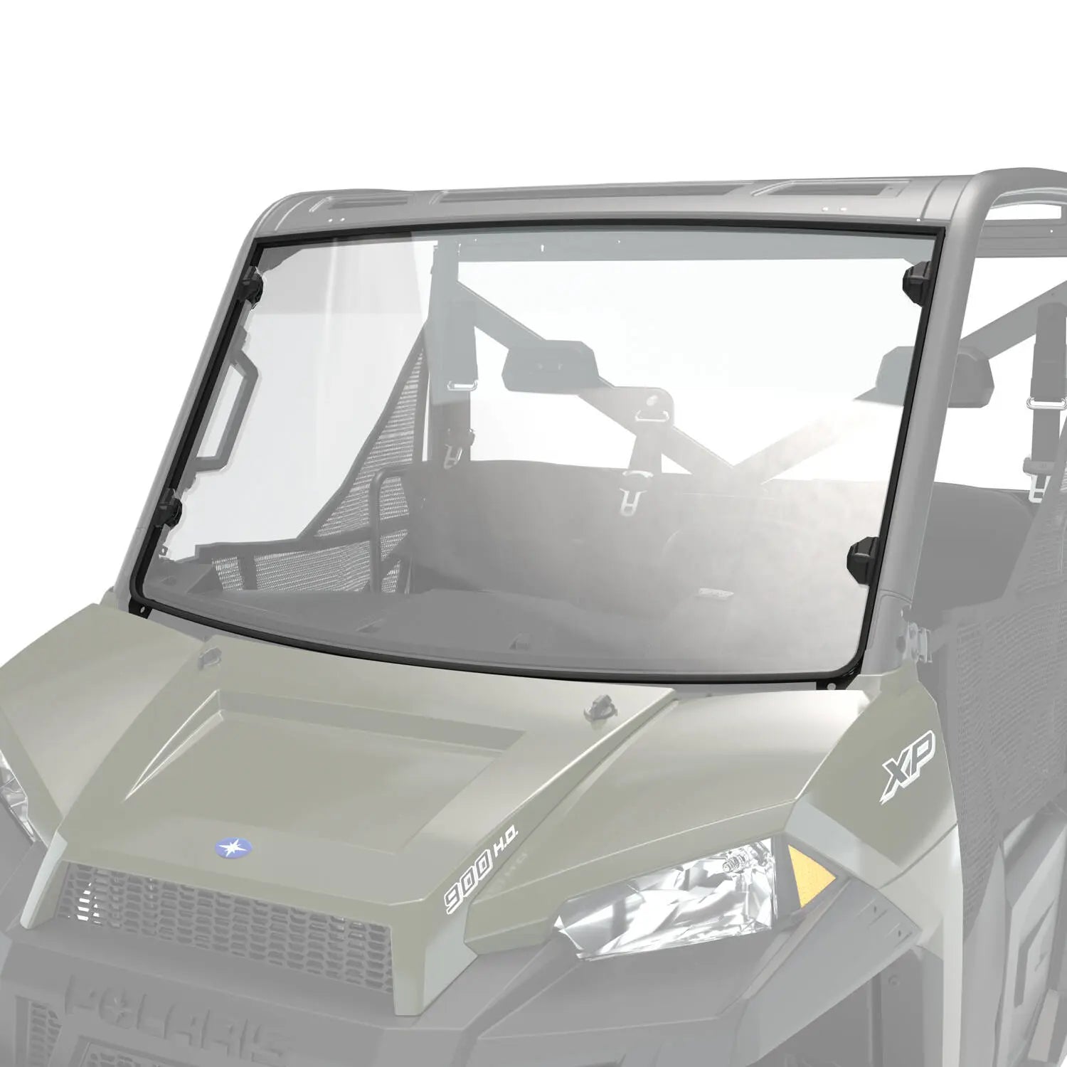 Polaris Full Windshields, Hard Coat Poly for Ranger 1000, XP 1000 and XP Kinetic | 2883300