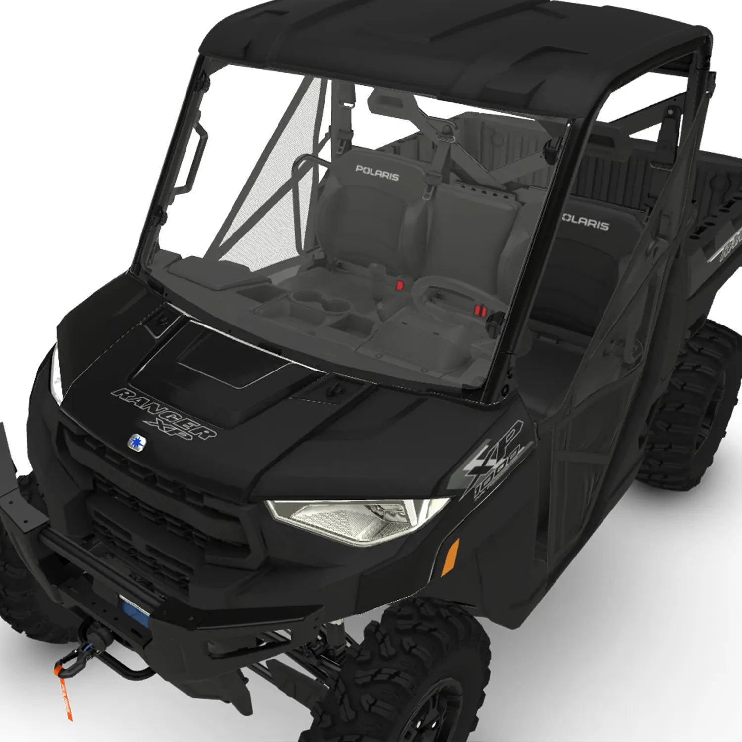Polaris Full Windshields, Hard Coat Poly for Ranger 1000, XP 1000 and XP Kinetic | 2883300