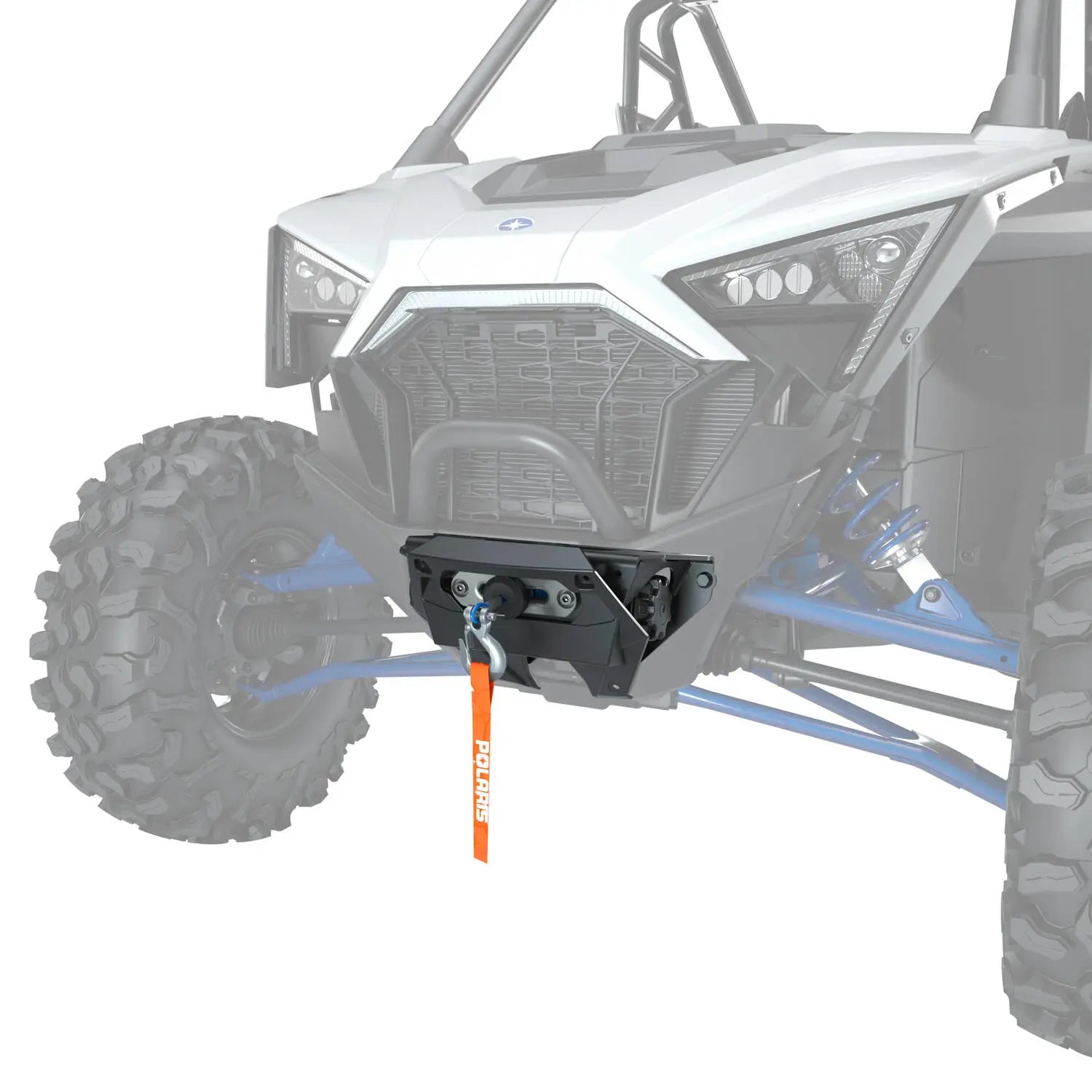 Polaris RZR SxS Pro Series 4,500 LB Winch Kit with Synthetic Rope | 2883758