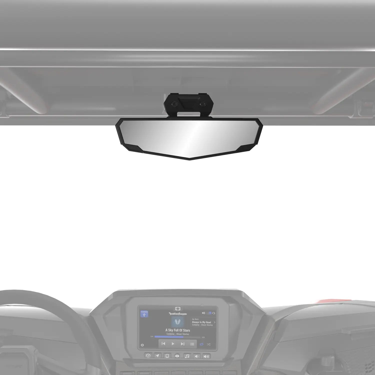 Polaris RZR Rear View Premium Convex Mirror | 2883763