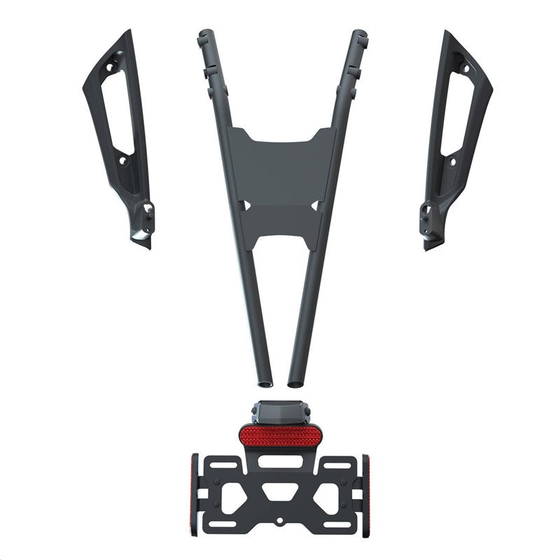 Indian Motorcycle FTR High License Plate Mount – Black | 2884060