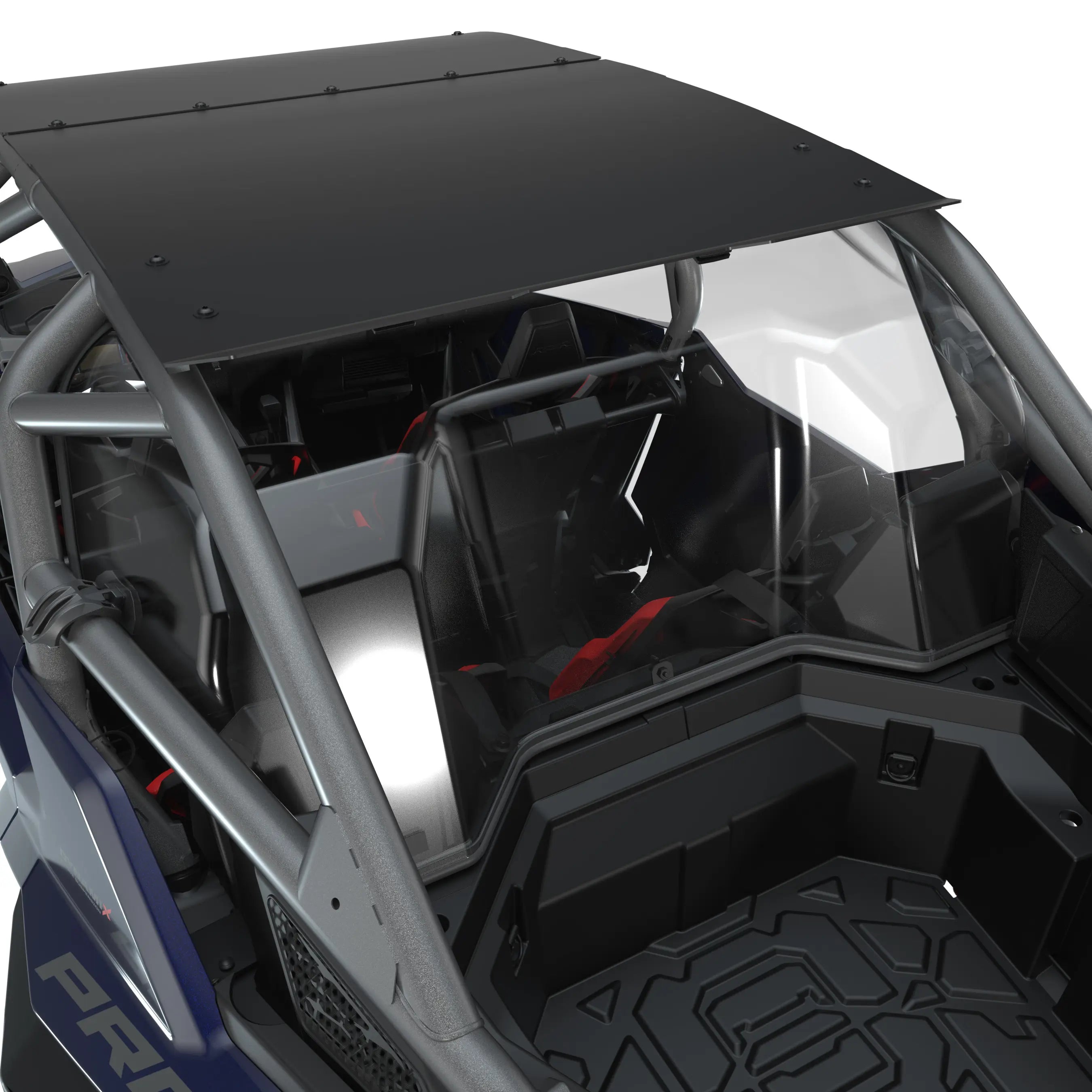 Polaris RZR Lock & Ride Poly Rear Panel, 4-Seat | 2884594