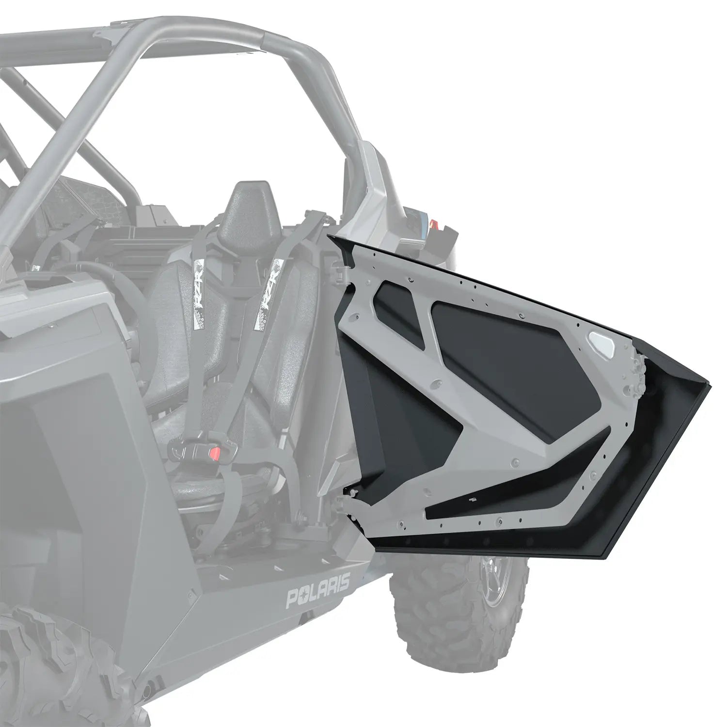 Polaris RZR Pro R, Pro XP& Turbo R Front, Aluminum Lower Doors, Set of 2 | 2884659-458