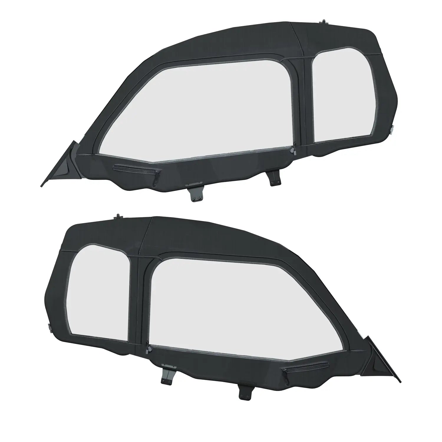 Polaris RZR Trail S Zip Window Front Upper Doors, Set of 2 | 2884733