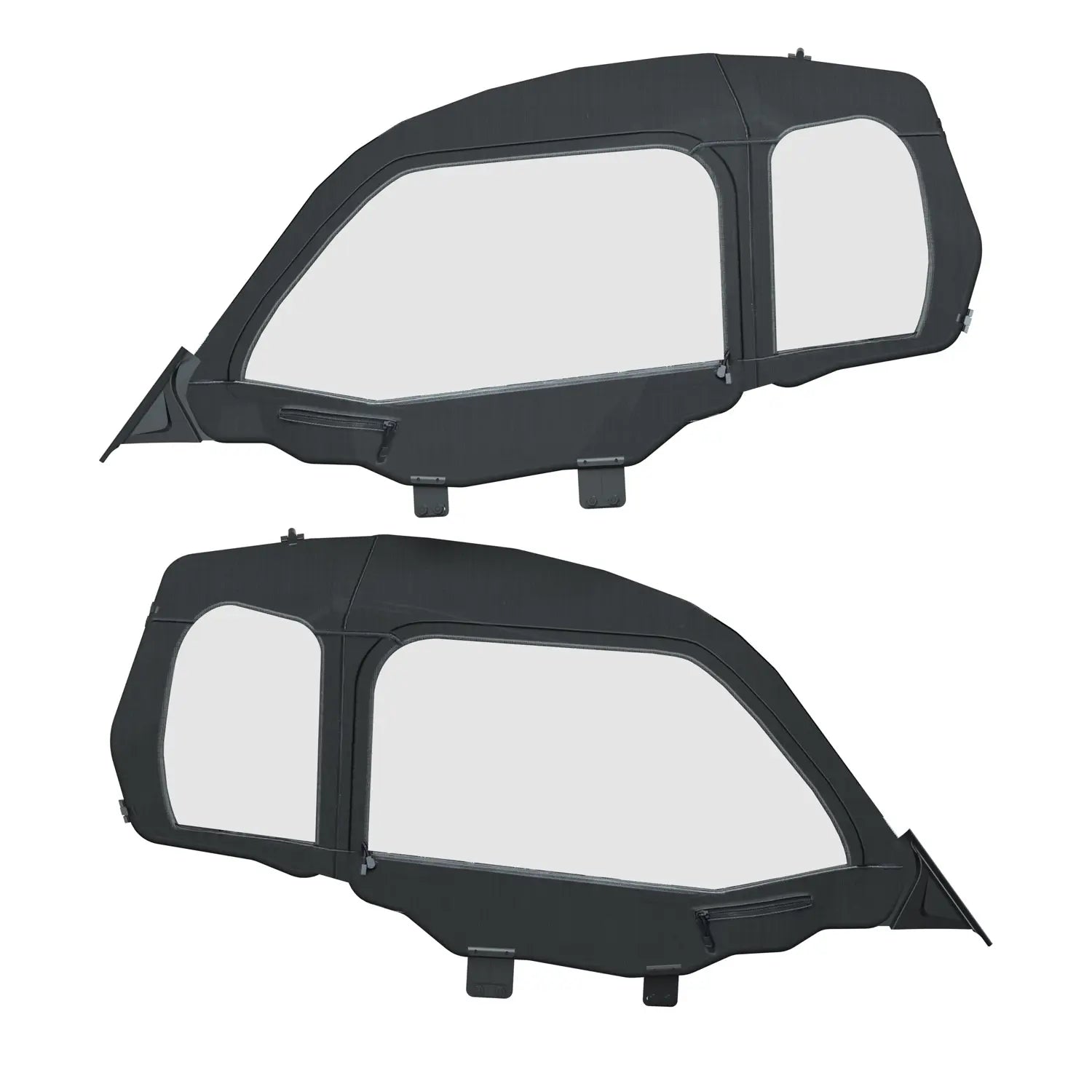 Polaris RZR Trail S Zip Window Front Upper Doors, Set of 2 | 2884758