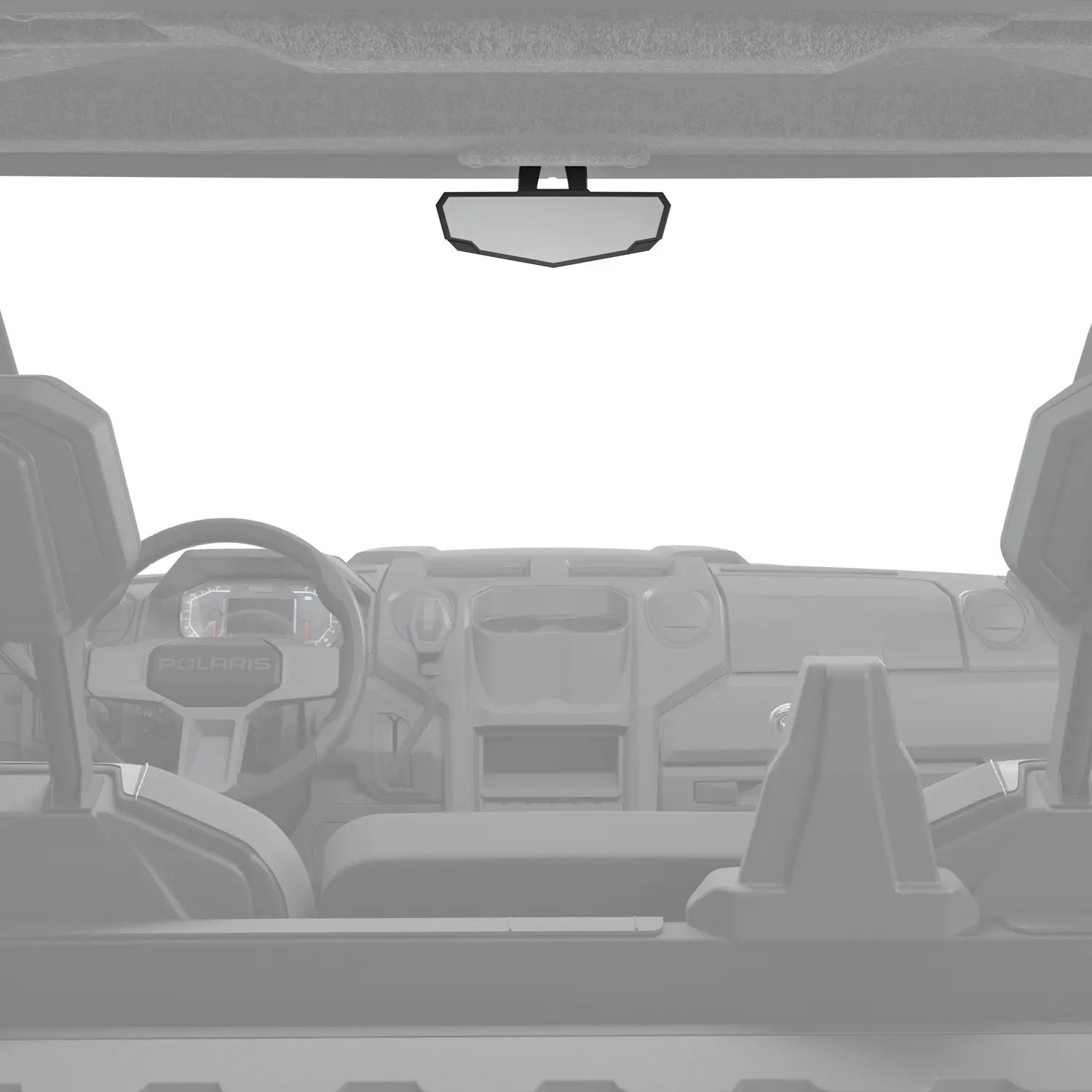 Polaris Rear View Convex Mirror for RANGER, Vehicle Frame Mounted | 2889096