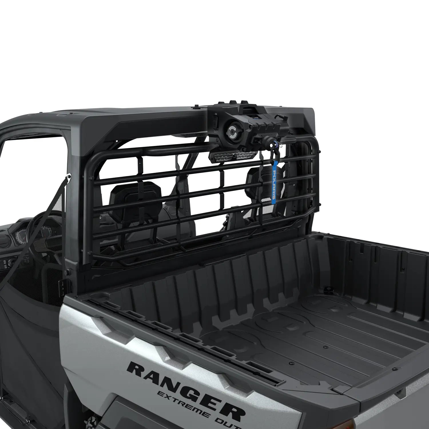 Polaris 1,000 LB Rear Cargo Box Winch Kit with Synthetic Rope for RANGER UTV | 2889698, 2891602