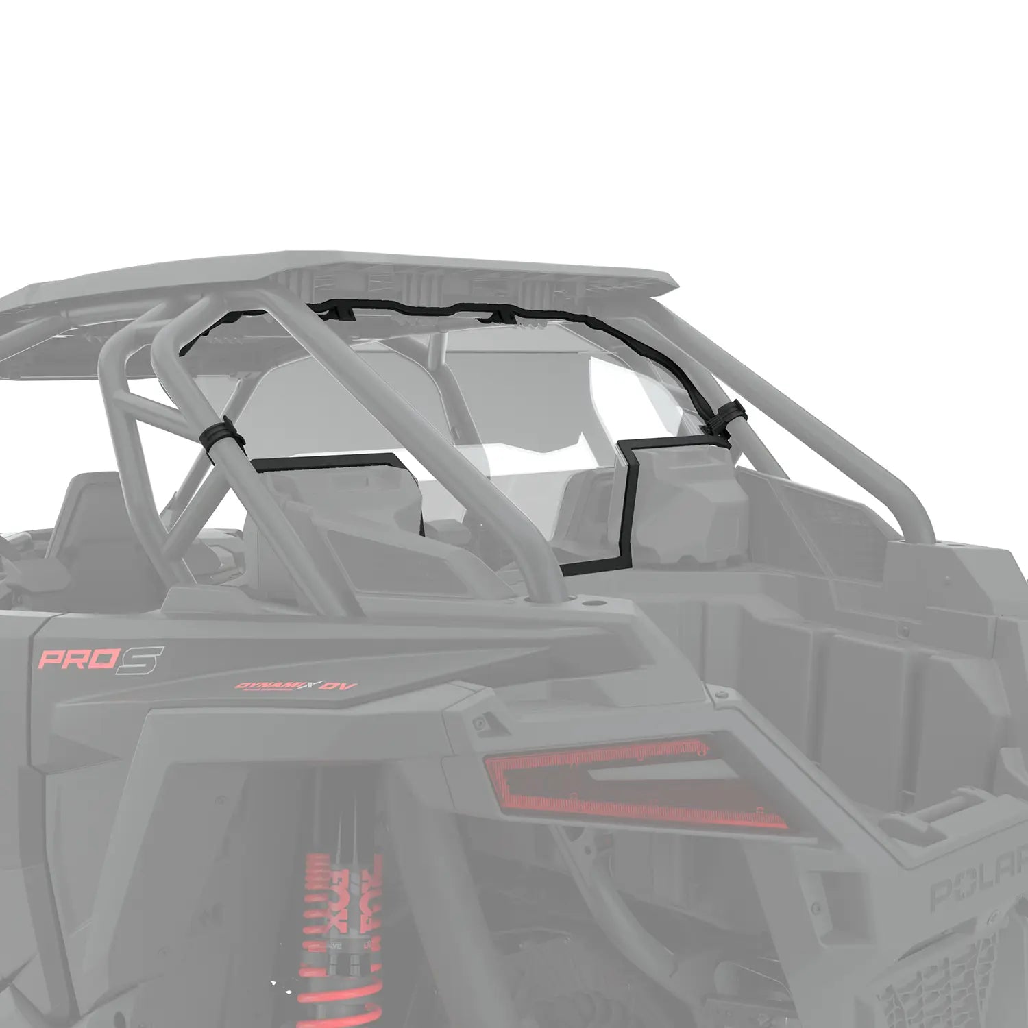 Polaris RZR Lock & Ride Poly Rear Panel, 4-Seat | 2890384