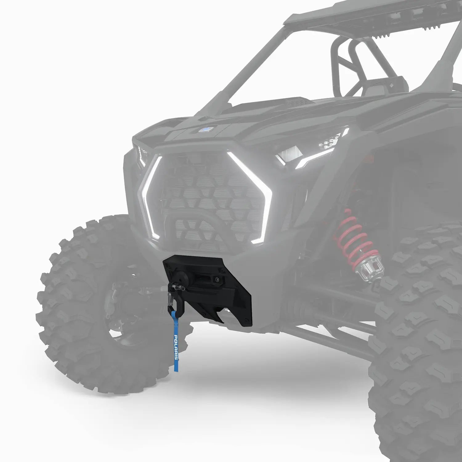 Polaris RZR SxS Pro Series 4,500 LB Winch Kit with Synthetic Rope | 2890398