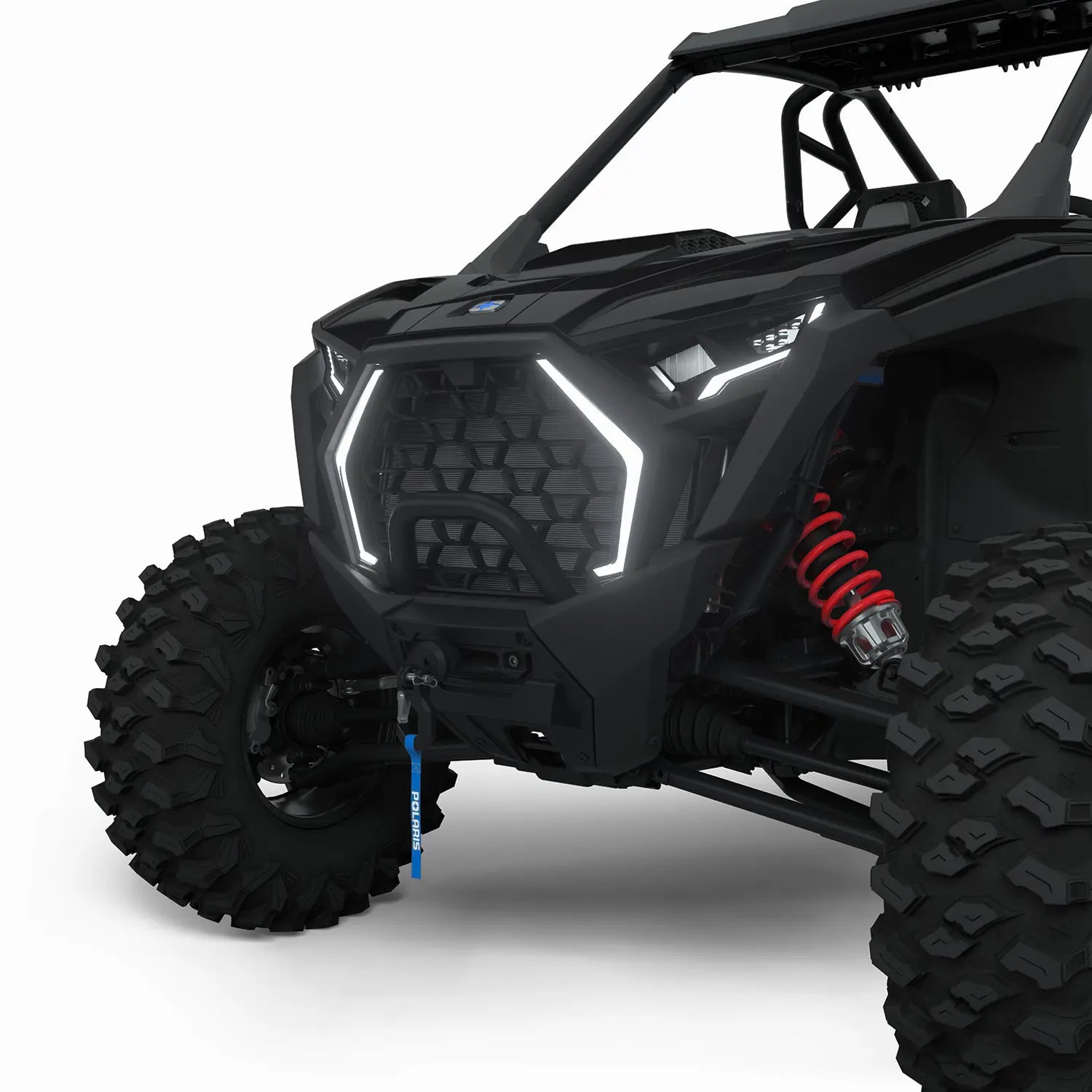 Polaris RZR SxS Pro Series 6,000 LB Winch Kit with Synthetic Rope | 2890399, 2883759