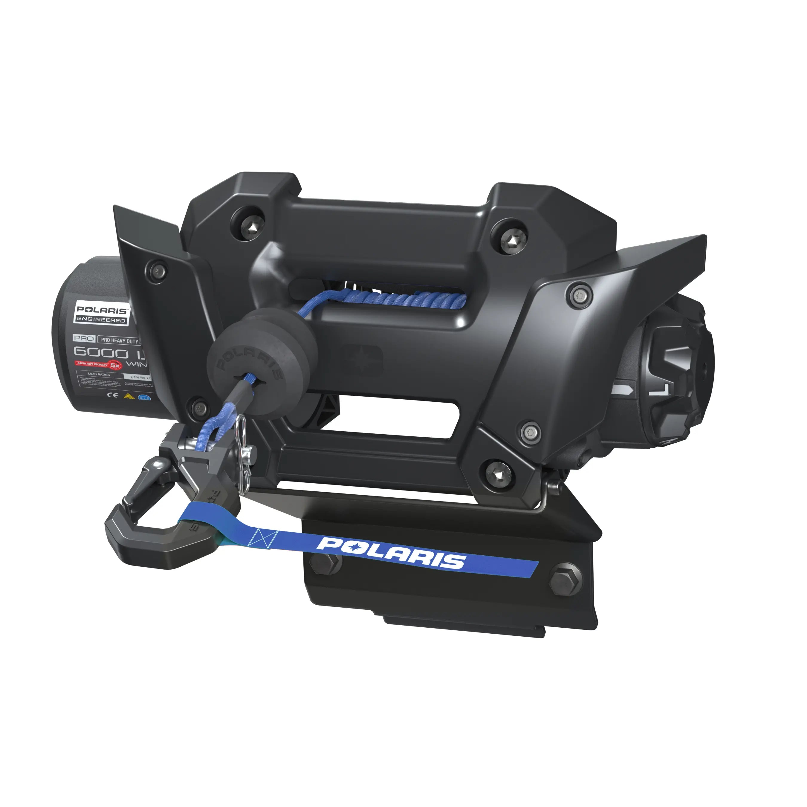 Polaris RZR SxS Pro Series 6,000 LB Winch Kit with Synthetic Rope | 2891064