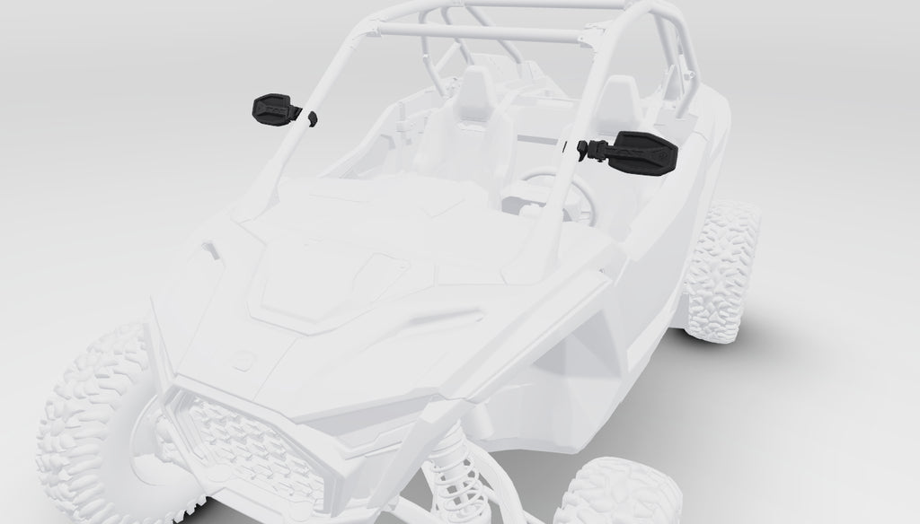 Polaris RZR Side View Convex Pro Armor Mirrors | 2891232