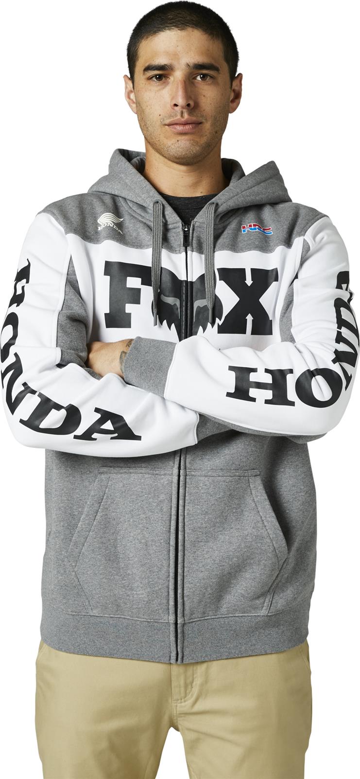 Fox x Honda Zip Fleece Hoodie | Medium