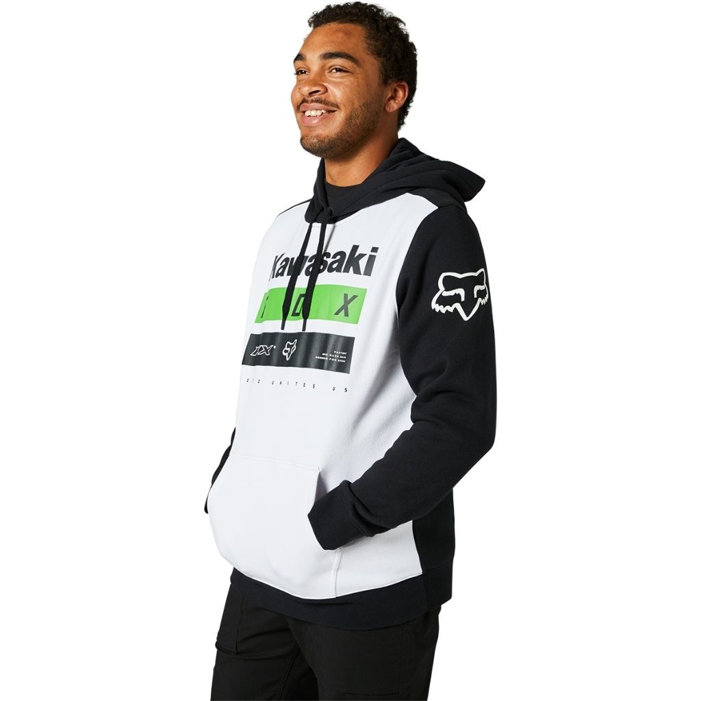 Fox x Kawasaki Stripes Pullover Fleece | Large
