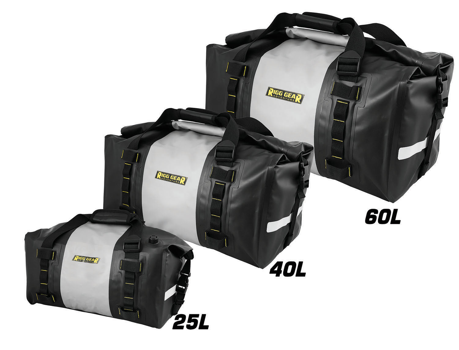 Hurricane Waterproof Dufflebag 60L Black/Grey