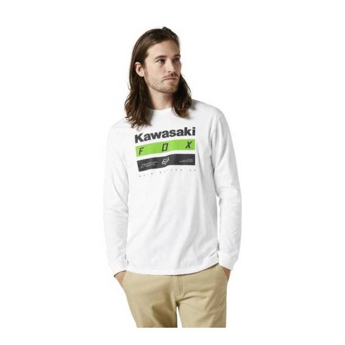Fox Racing Kawasaki Stripes Long Sleeve Premium Tee