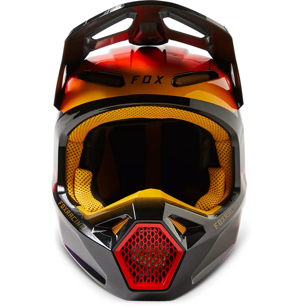 Fox Racing V1 Toxsyk Motocross Helmet - Black