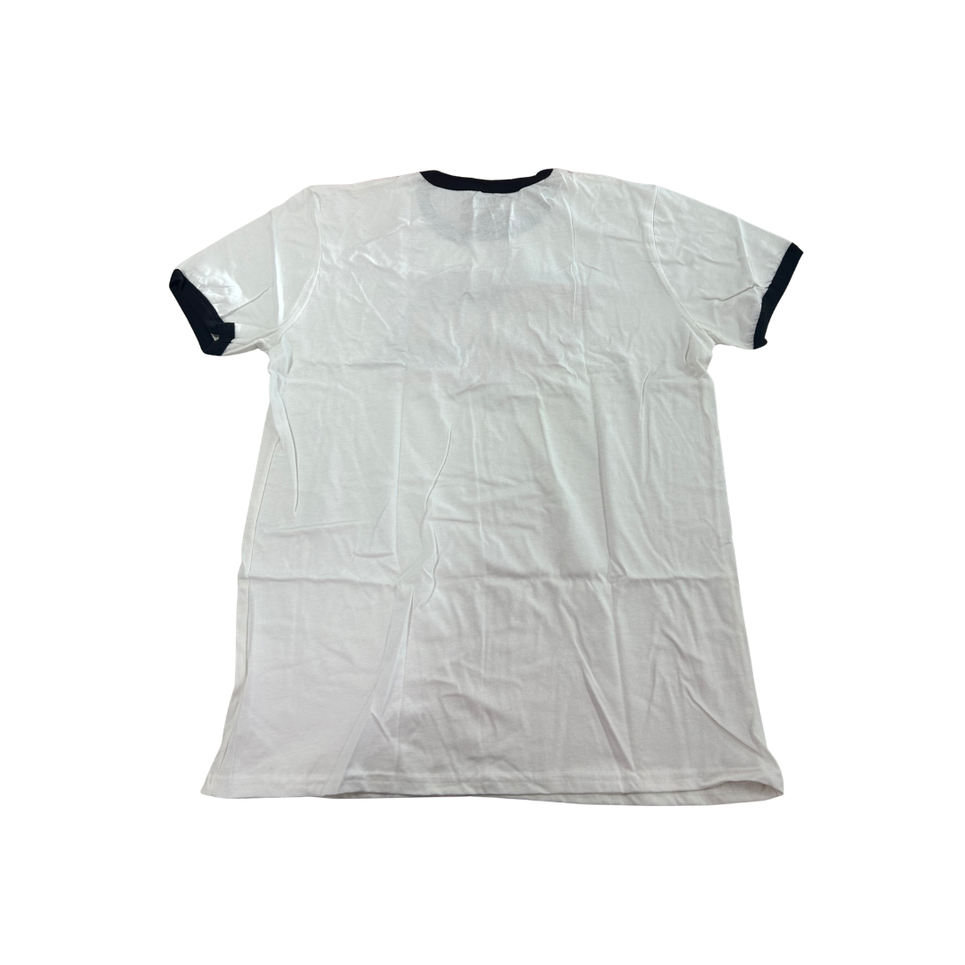 Yamaha Heritage Legend Ringer T-Shirt – White | Large