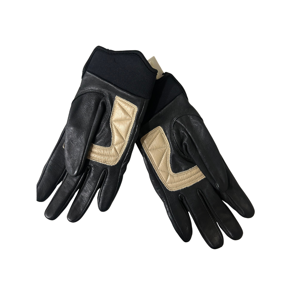 Indian Motorcycle Women's Retro 2 Riding Glove in Black | Large