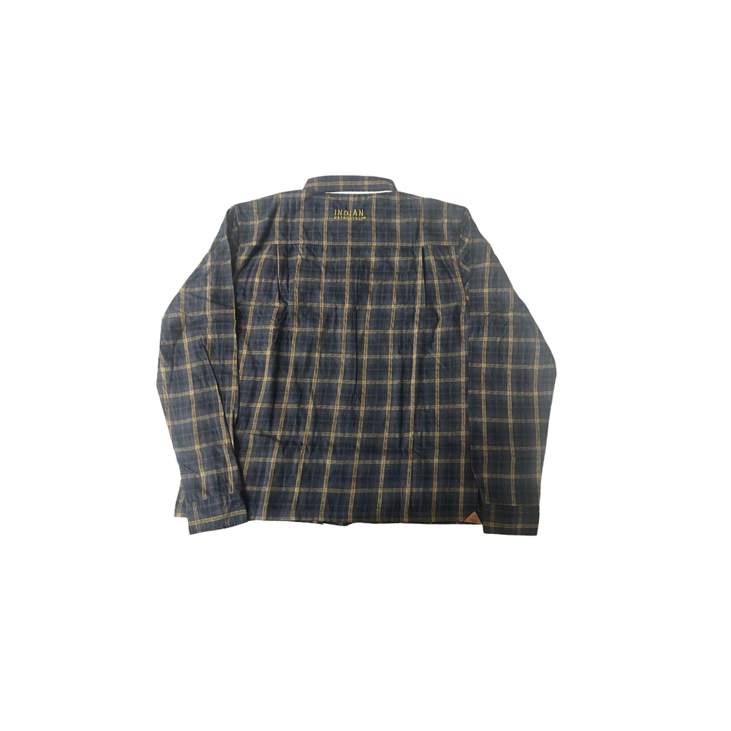 Indian Motorcycle Men's Twin Pocket Plaid Shirt | Large
