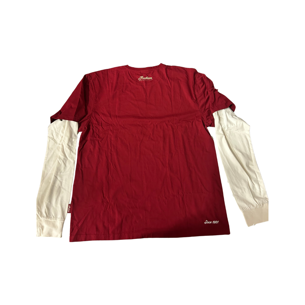 Indian Motorcycle Men’s Red Graphic T-Shirt