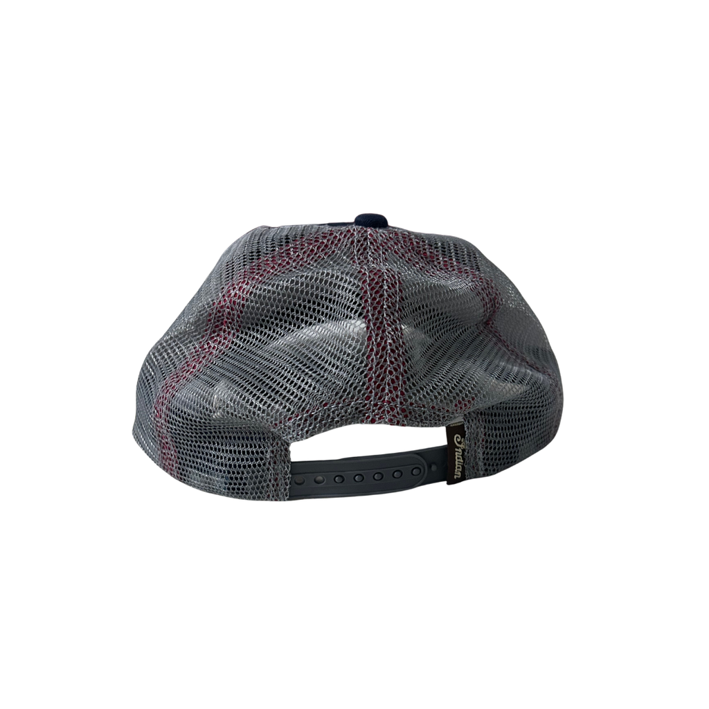 Indian Motorcycle Block Patch Trucker Hat