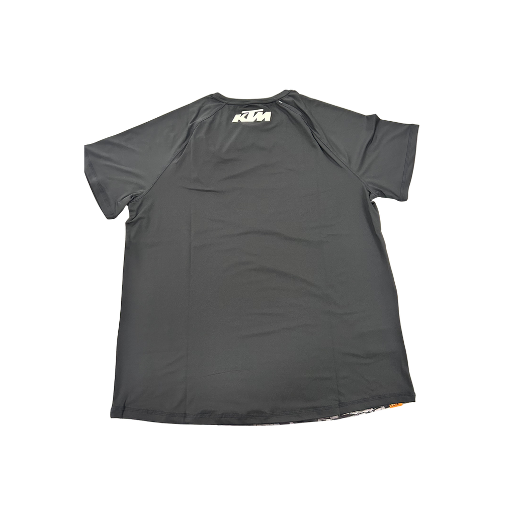 KTM Emphasis Performance T-Shirt – Black/Gray | XL