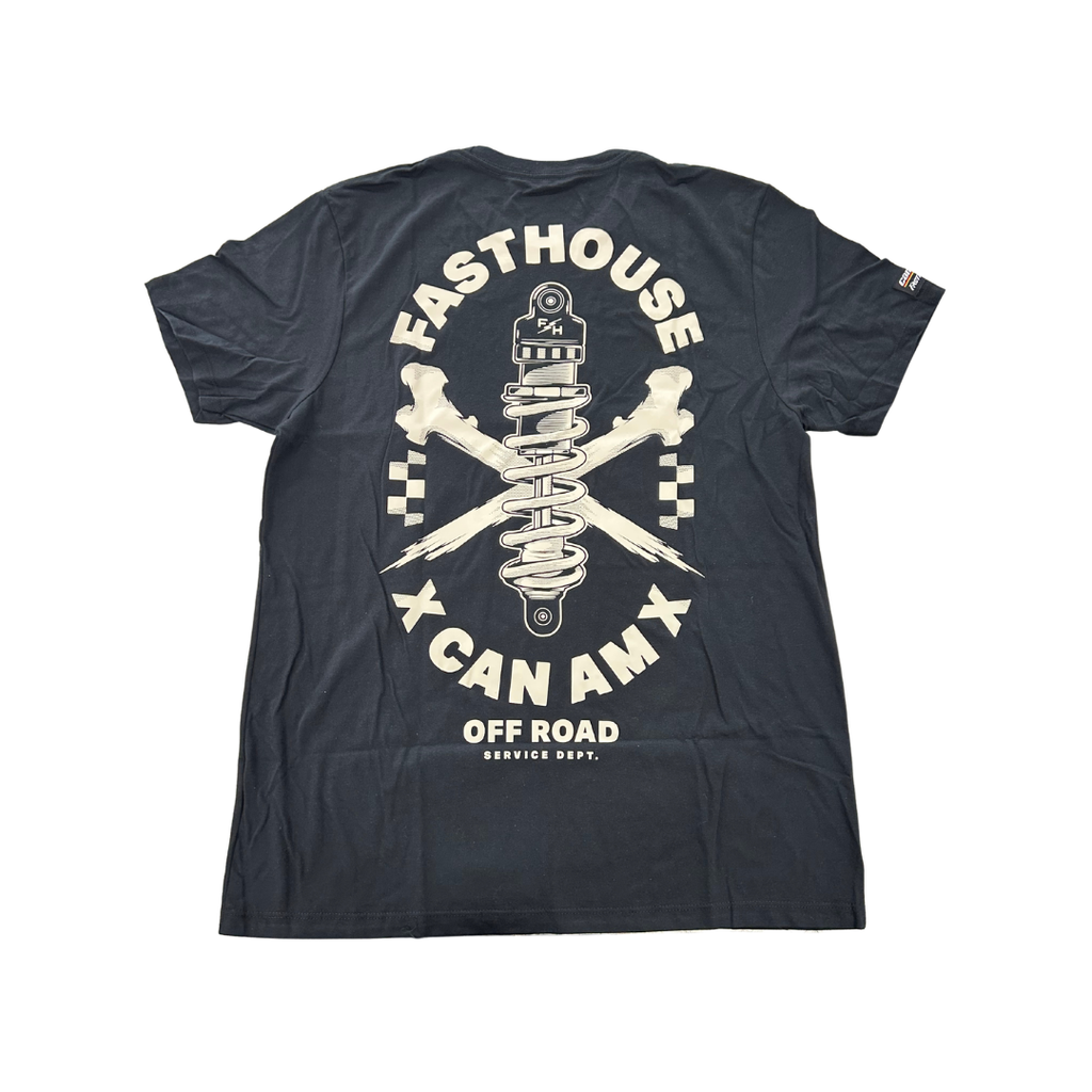 Can-Am x Fasthouse Men’s Coilover T-Shirt – Black