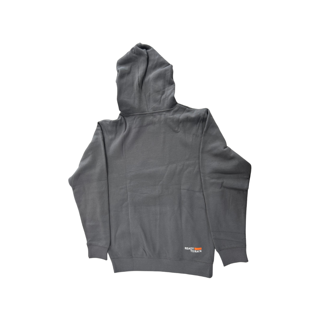 KTM Men’s Logo Pullover Hoodie – Pavement Gra