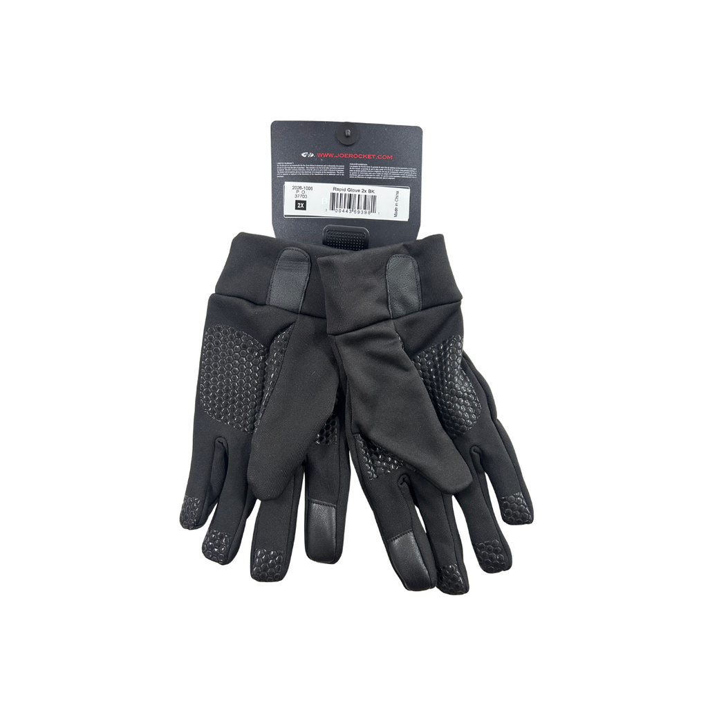 Joe Rocket Rapid Motorcycle Gloves – Black
