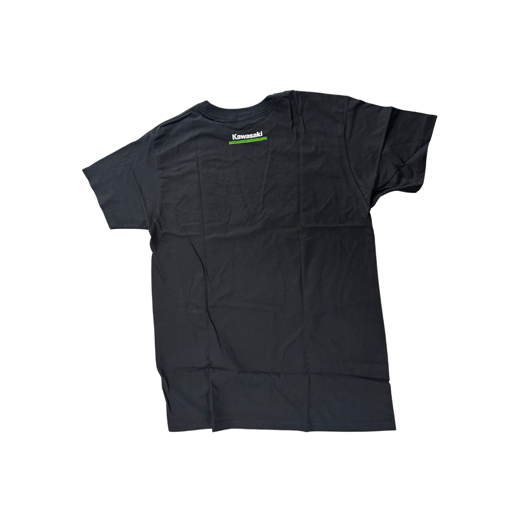 Kawasaki Camo Flag T-Shirt – Black
