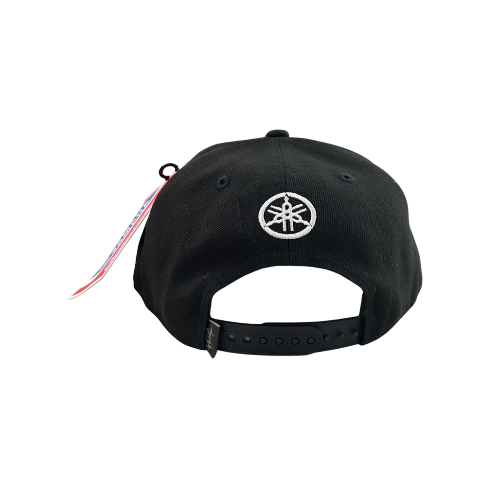 Yamaha Troy Lee Designs Checkers Snapback Hat – Black