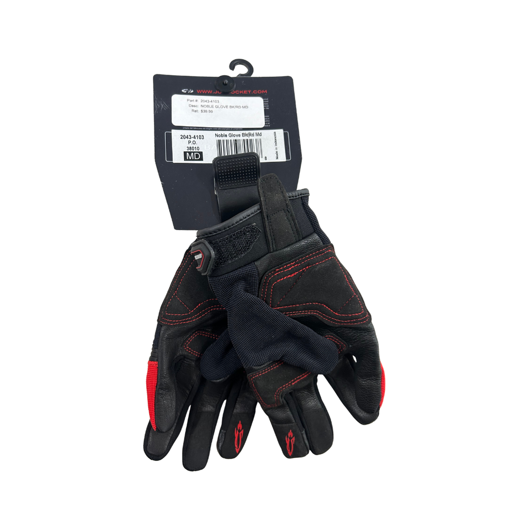 Joe Rocket Noble Motorcycle Gloves – Black/Red