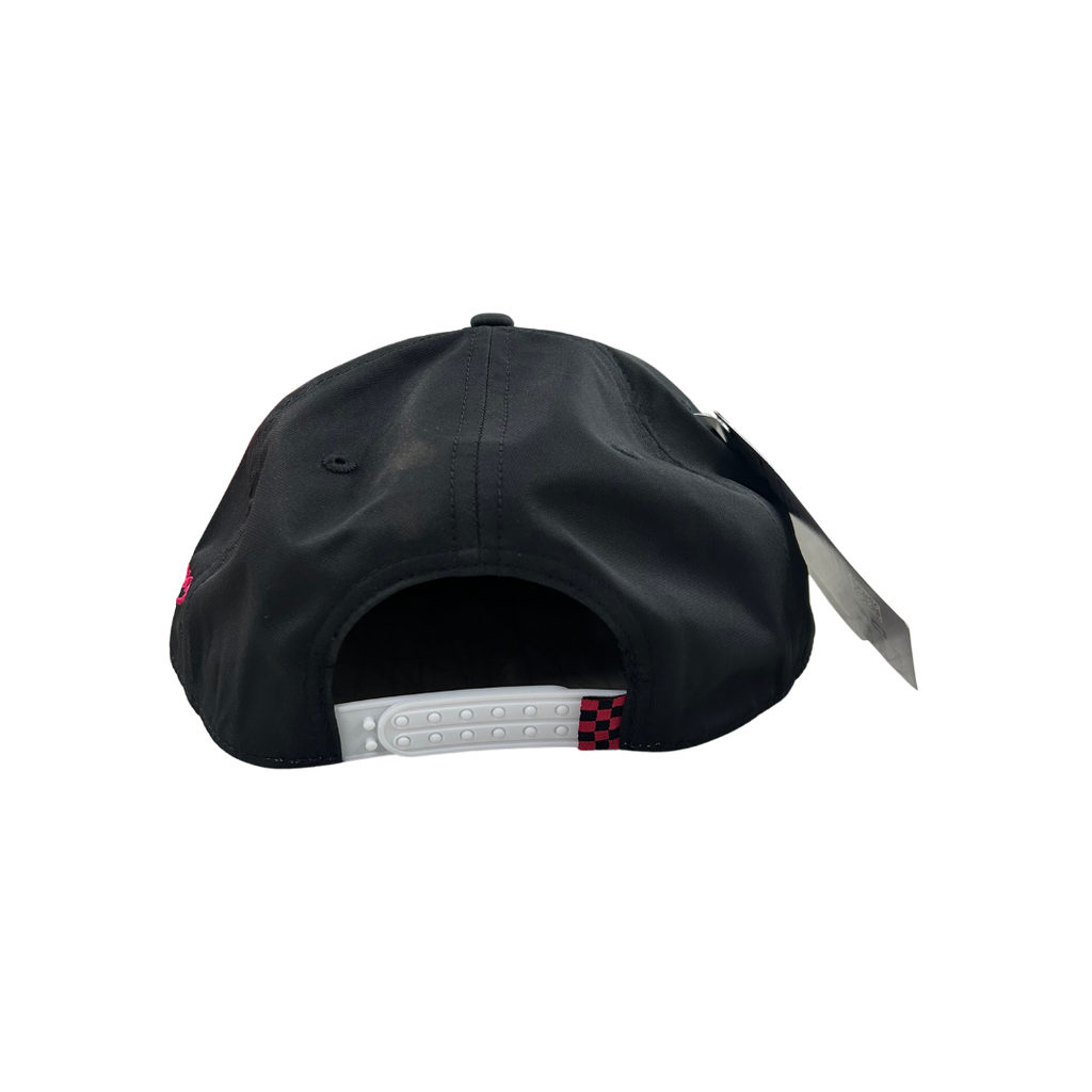 Yamaha Motosport Retro Flat Bill Snapback Hat – Black