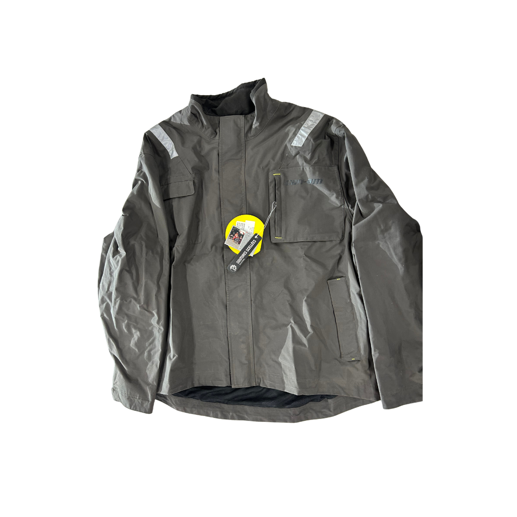 Vintage Can-Am Men’s Bayou Waterproof Jacket – Charcoal Gray – 2XL
