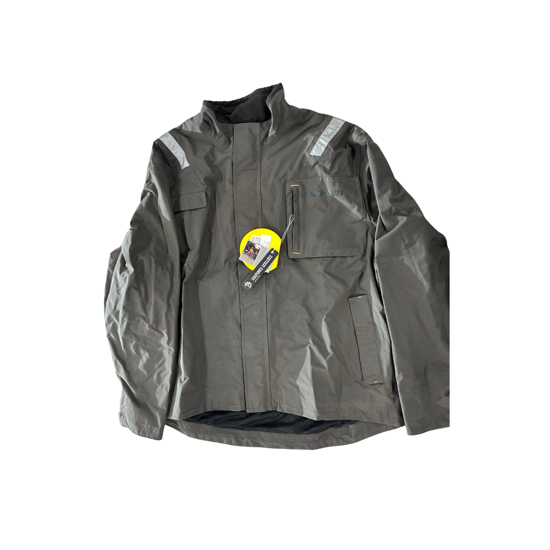 Vintage Can-Am Men’s Bayou Waterproof Jacket – Charcoal Gray – 2XL