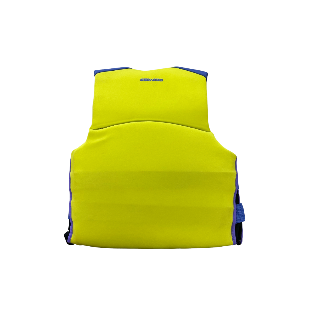 Sea-Doo Junior Freedom PFD Life Jacket – Hi-Vis Yellow – Large (55–88 lb.)